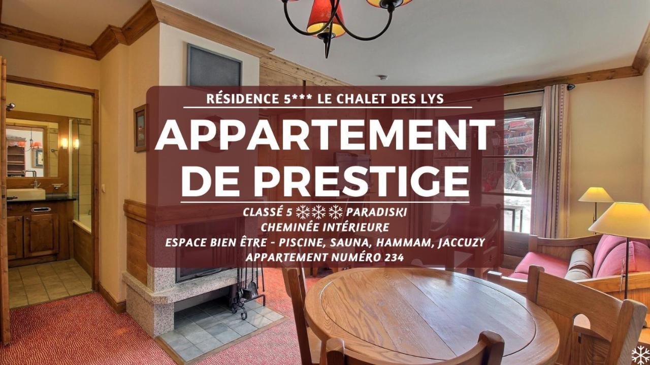 Les Arcs  Arc 1950 - Suite De Prestige - Cheminee Interieur מראה חיצוני תמונה